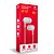 Fone de Ouvido Intra Auricular, Microfone Integrado, EP-07WH, Branco, C3Tech, S/Sn - Imagem 4