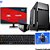 Computador Core i3-2100-HD SSD 240GB Kingston- Ram 8GB- Com Monitor 18.5 AOC  HDMI- Estabilizador Teclado Mouse e MouseP - Imagem 1
