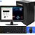 Computador Core i3-3220-HD SSD 128GB -Memória Ram 4GB- Com Monitor 15.4 HDMI -Teclado, Mouse e MousePad - Imagem 1