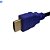 Cabo HDMI 2 Metros Reforçado Macho x Macho ( Dual Comp ) Ponta Azul - Imagem 6
