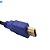 Cabo HDMI 2 Metros Reforçado Macho x Macho ( Dual Comp ) Ponta Azul - Imagem 5