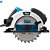 Serra Circular com Guia Laser Philco Force PSC01 127V 1500W Guia lateral de corte / Sistema de gatilho duplo - Imagem 1