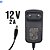 Fonte de Alimentação AC DC Adapter 12V 2A Pino 5,2mm x 2,5mm Modelo: YNH1168Q-1220A - Imagem 1