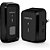 Campainha Sem Fio Intelbras CIB 101 Alcance 100m Bateria Até 5 Anos 5 Níveis Volume Plug and Play - Preto - Imagem 1