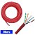 Metro de Cabo de Rede Soho Plus Furukawa CAT6 Categoria 6- 24AWGX4P ROHS 100% Cobre Vermelho - Imagem 1