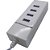 HUB USB 3.0 4 Portas Super Speed 5GBps Slim com Indicador LED - Branco - Imagem 5