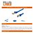 Cabo de Rede Patch Cord Cat.7 Azul 1,5M PlusCable - CAT715BL - Imagem 4