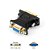 Adaptador DVI Macho Para VGA Femea Plus Cable - ADP-DVIVGA10BK - Imagem 1