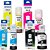 Kit Refil de Tinta 4 Cores Epson 504-Preto/Amarelo/Cyan/Magenta- Original Para L4150 / L4160 / L4260 / L6171 / L6161 - Imagem 1