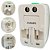 Adaptador de Tomada Universal Internacional All-in-one 250V 10 A Modelo LE-1055 - IT-Blue - Imagem 1
