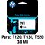 Cartucho de Tinta HP DesignJet 711 | T120, T130, T520 | 38ml Preto HP Original - CZ129AB - Imagem 1