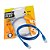Patch Cord U/UTP SohoPlus CAT.6e T568A/B 2.5 Metros Azul Claro - Imagem 1