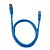 Cabo de Rede Cat.6 PC-ETH6U15BL 1.5 Metros Patch Cord PlusCable - Azul - Imagem 2