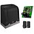 Motor Automatizador de Portão Rápido Intelbras DC 800 FAST Deslizante 1/2 HP Bivolt 220V Com 2 Controles e Placa - Imagem 1