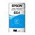 Refil de Tinta Epson 664 Cyano 70Ml Original T664120 AL Rende até 4.000 Paginas  L110 / á L395 / L495- Sem Caixa - Imagem 5