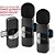 Microfone De Lapela Sem Fio BOYA By-v20 - USB-C - Com 2 microfones - Imagem 2