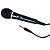 Microfone Vocal Dinâmico Som Natural MXT Preto 3 Metros - M-1800B - Imagem 3
