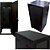 Rack Para Servidor Padrão 19 Polegadas, 24u X 570mm, ACR Soldado Piso - Max Eletron- 4369 - Imagem 4