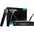 Kit Microfone Sem Fio + Receptor UHF Com 2 Antenas + 02 Microfone de Mão - KSR KT-02 - Imagem 1