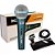 Microfone Proficional KSR KM58 Ksr Pro Beta + Cabo Cachimbo 4Metros + Bag - Imagem 1