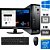 Computador Core i3-3220-SSD 120GB-Memória Ram 8GB-Gab Slim H V Horizontal e Vertical- Com Monitor 15 HDMI e Teclado e Mo - Imagem 1