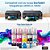 Refil de Tinta Epson 574 Cyano Claro LC 70ml Original T574120-AL para EcoTank L8050/ L18050 - Imagem 5