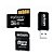 Cartão de Memória 64G Micro-SD -TF  10mbs STGD-TF64G 03067 Exbom Com Leitor de Cartão e Adaptador - Imagem 5
