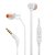 Fone de Ouvido JBL Tune 110 intra-Auriculares Branco - JBLT110WHT Com Microfone - Imagem 1