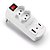 Filtro de  Linha 2 Tomadas  + USB + Tipo A+C 10A Elgin 46RFL3020USB - Imagem 2