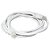 Cabo de Rede Cat.5E 2.50 Metros PC-ETHU25WH Patch Cord PlusCable - Branco - Imagem 4