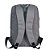 Mochila Para Notebook 15,6" MC-50GY Cinza C3Tech - Imagem 4