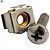 Kit Porca Gaiola M5 + Parafuso Philips para Rack 19” Maxmetal 3853 - Imagem 3