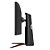 Monitor Gamer LG UltraGear LG 34" Curvo LED WQHD UltraWide 160Hz, 1ms AMD FreeSync Premium, HDR10, 99% sRGB - 34GP63A-B - Imagem 4