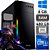 Computador Gamer i7-10700, Placa Mãe H470M, RAM 8GB, SSD WD 480GB, Fonte ATX 250W, Gab MT-G210BK, Windows - Imagem 1