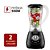 Liquidificador Mondial Easy Power L-550-B Preto - 2 Velocidades 550W - Imagem 2