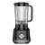 Liquidificador Britânia Pro Maxx BLQ1280P Lâminas Inox, 1150W, Capacidade 2,7L - Preto - 220V - Imagem 1