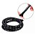 Organizador Espiral Para Cabos E Fios, Diametro 19mm X 2 Metros - Preto - Imagem 3