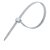 Abraçadeira Nylon 20CM Branca 2.5MM Pacote Com 100Unidades BrCabo - Imagem 1