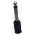 Adaptador Plug P10 Mono Para Jack Mono BrCabo - Imagem 3