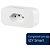Tomada Smart Wi-Fi Izy Compatível Com Alexa EWS 301 Branco Intelbras - Imagem 2