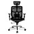 Cadeira Gamer e Escritório DT3 Office Diana Cavaleira Series Ergonômica Com Estofado de Mesh, Reclinável, Preto, 11726-7 - Imagem 2
