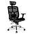 Cadeira Gamer e Escritório DT3 Office Diana Cavaleira Series Ergonômica Com Estofado de Mesh, Reclinável, Preto, 11726-7 - Imagem 1