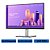 Monitor Dell P2422h, 23.8" Full HD, Com Ajustes, Cabo DP / HDMI / USB - Imagem 2