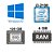 Computador, Gabinete Com Fonte, Placa Mãe, Processador Core i3 2100, Memória Ram 4GB, SSD 120GB - Imagem 2