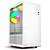 Gabinete Gamer C3Tech MT-G200WH, Lateral Em Vidro Temperado, Com 3 Coolers Fans S/Fonte - Imagem 1
