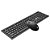 Kit Teclado e Mouse Sem Fio, Lecoo, Teclado Membrana ABNT2, Mouse Óptico 2.400 DPI, Multimidia KW201, Preto - Imagem 4