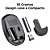 Mouse Sem Fio Lecoo Lenovo, 4 Botões, Controle DPI, Ambidestro, WS202, Preto - Imagem 7