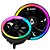 Cooler Para Processador Mancer Vortex Rainbow RGB, MCR-VOR-01 - Imagem 1