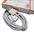 Cabo Tipo USB Para Lightning Metro Carregamento Rapido Golden CB-71 - Imagem 1