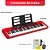 Teclado Musical Casio Casiotone CT-S200RD Vermelho - Imagem 4